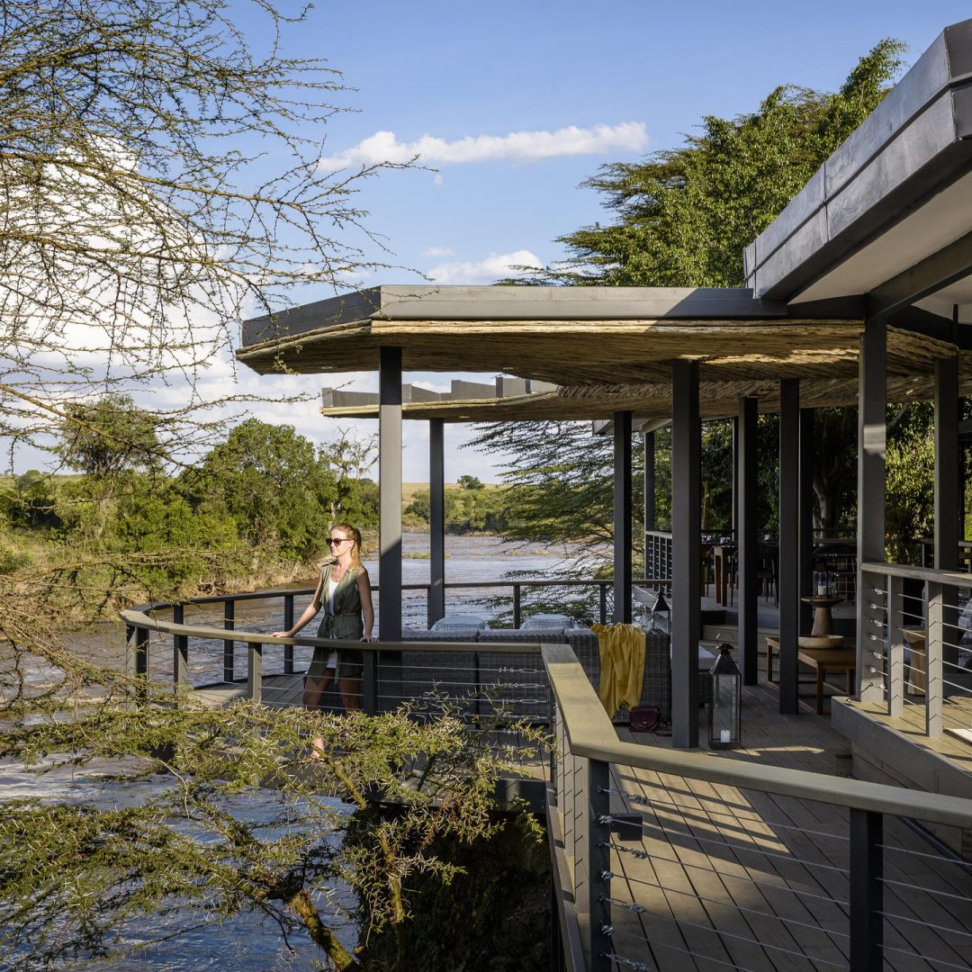 Sanctuary Olonana River Deck Sanctuary Olonana River Deck
