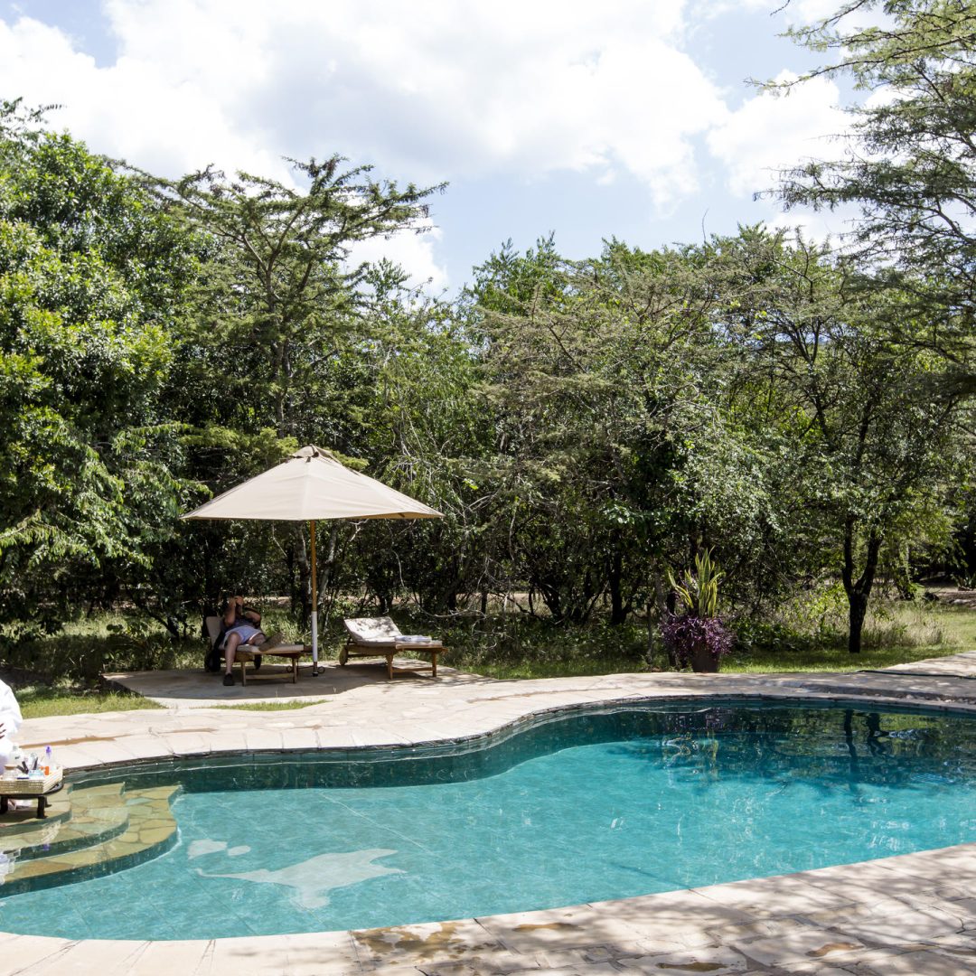 Swimming pool Karen Blixen Camp Pool