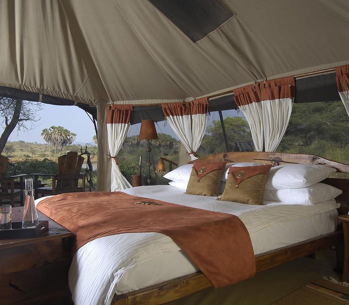 Elephant Bedroom Camp Suite Interior