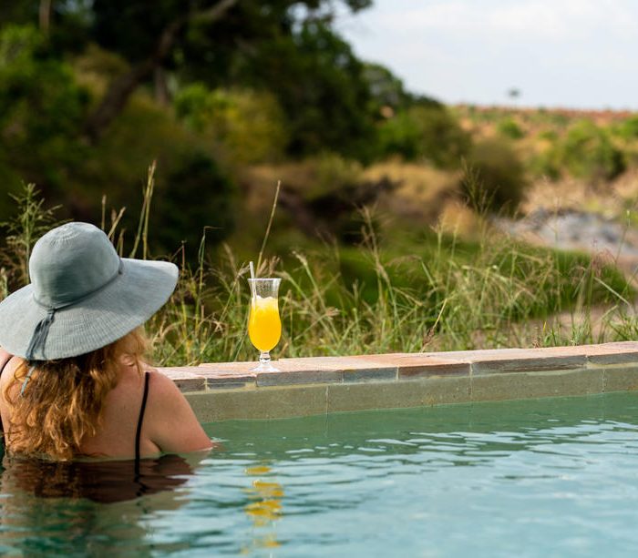 Elewana Sand River camp pool